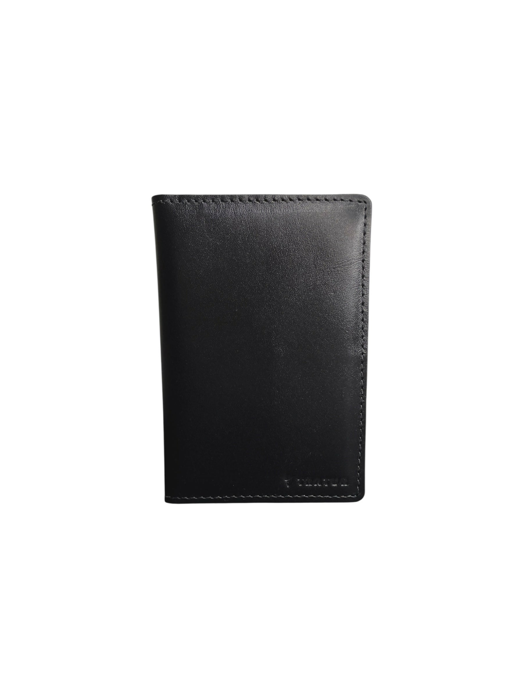 Porta pasaporte de cuero