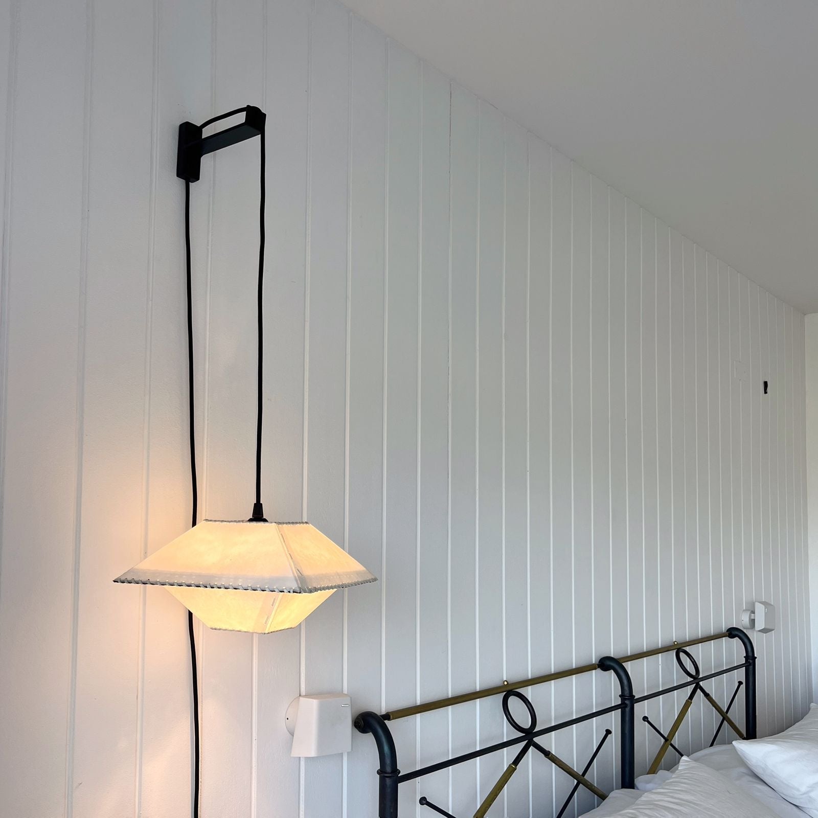 Lámpara Cuadrado Chico Escuadra de Fierro