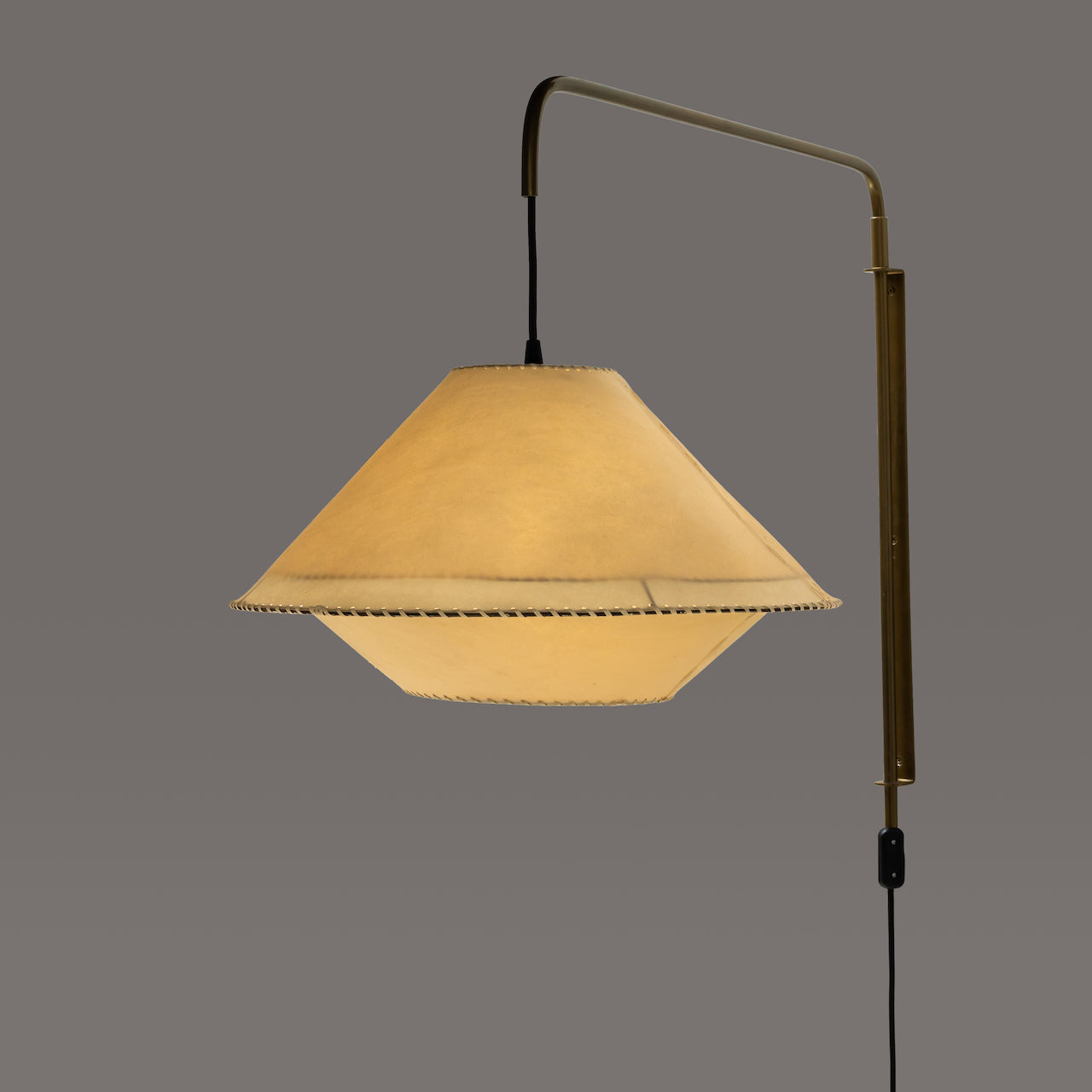 Lámpara Platillo Doble Brazo Móvil