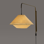 Lámpara Platillo Doble Brazo Móvil