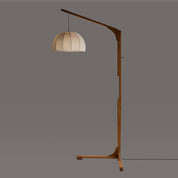 Lámpara Hongo Sombrero Base Madera Ascendente L