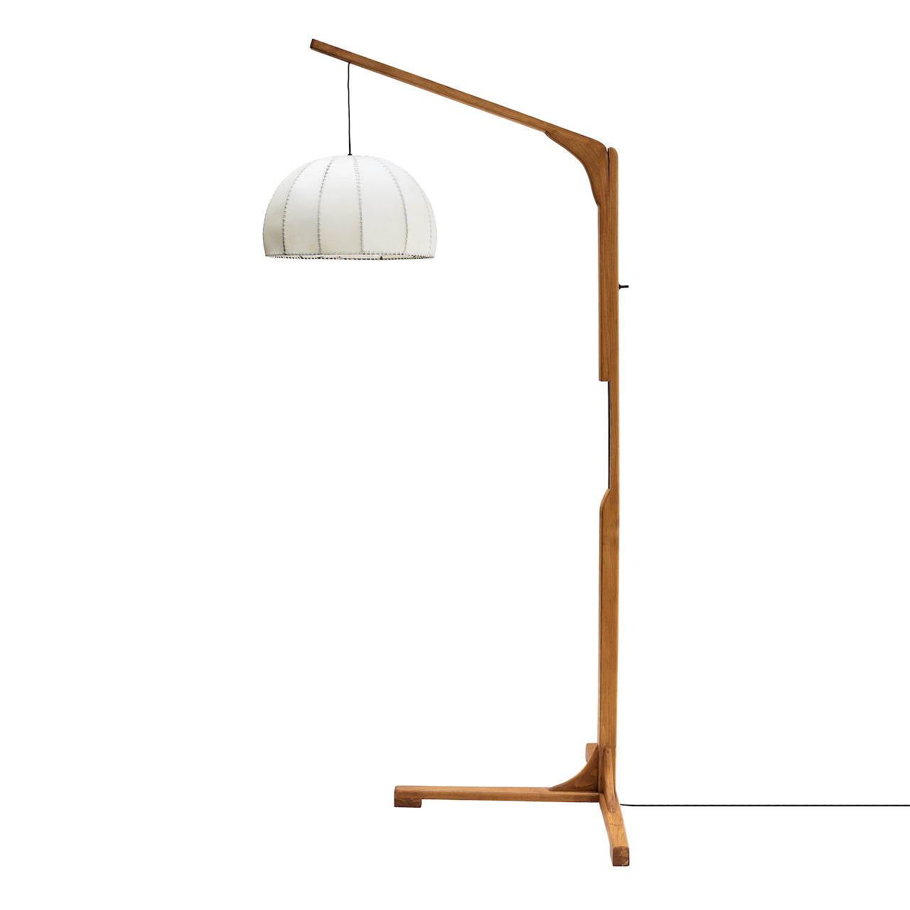 Lámpara Hongo Sombrero Base Madera Ascendente L