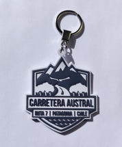 Llavero Carretera Austral - Creado en Chile