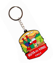 Llavero de Goma Ruta Del Vino