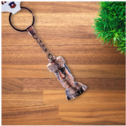 Llavero color cobre Moai