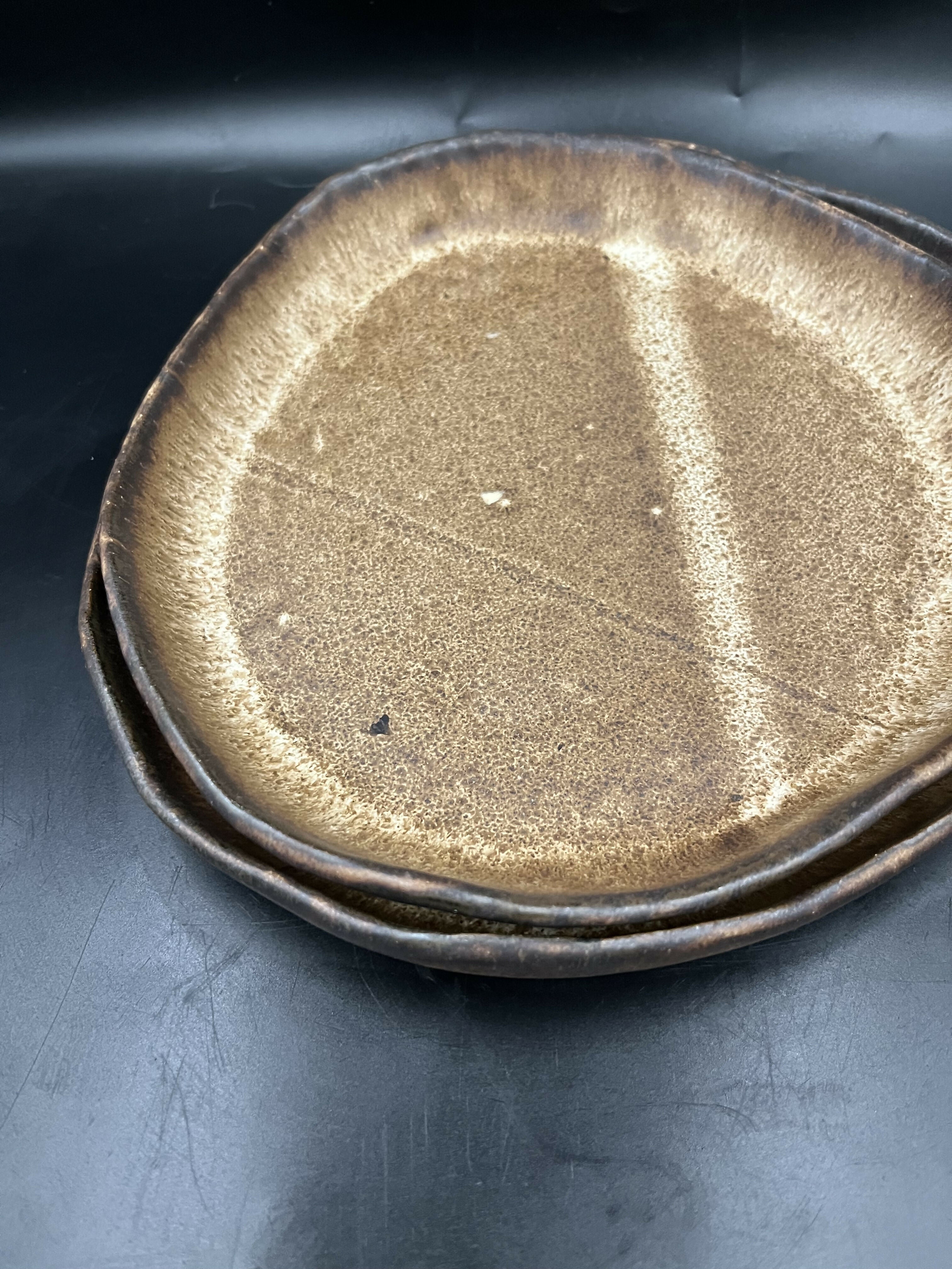 Platos de aperitivo cerámica gres