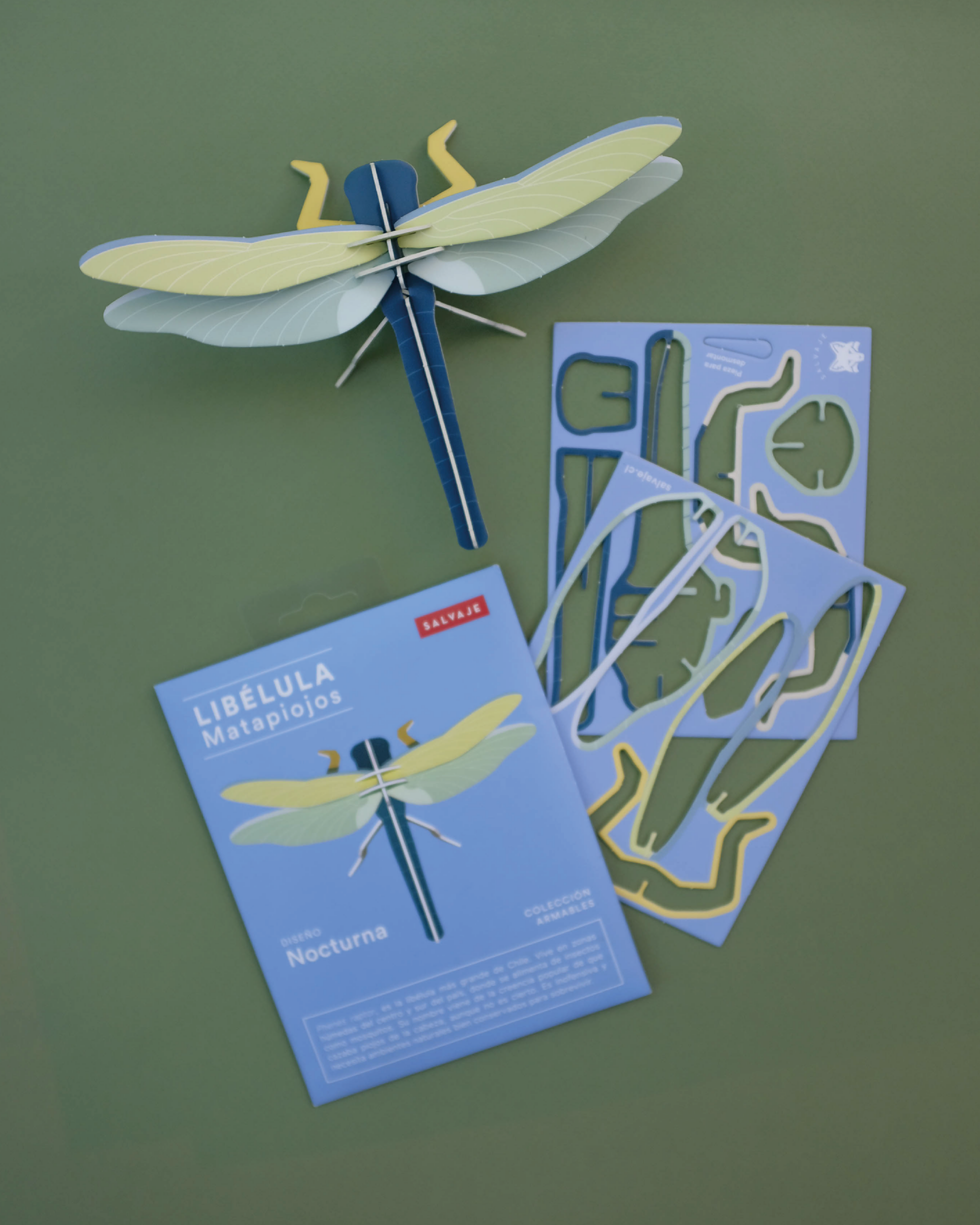 Libélula / Matapiojos para armar
