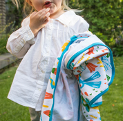 Mantita Gamuza "Flora y Fauna"