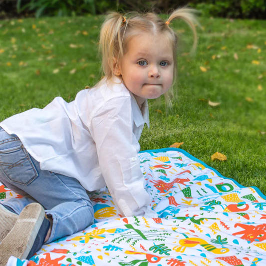 Mantita Gamuza "Flora y Fauna"