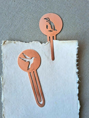MARCADOR LIBRO COBRE COLIBRI