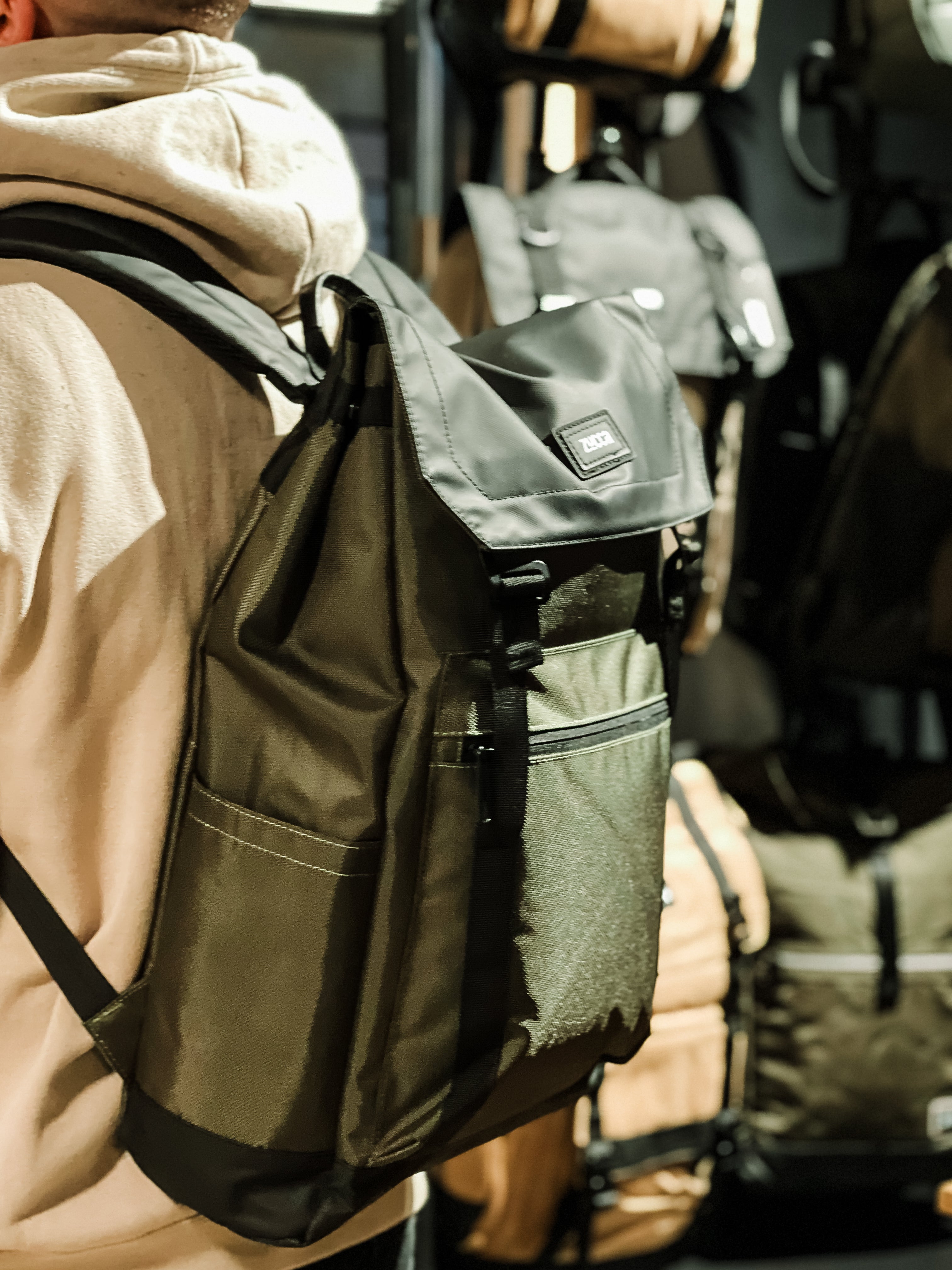 Mochila Bangkok notebook 17" Green