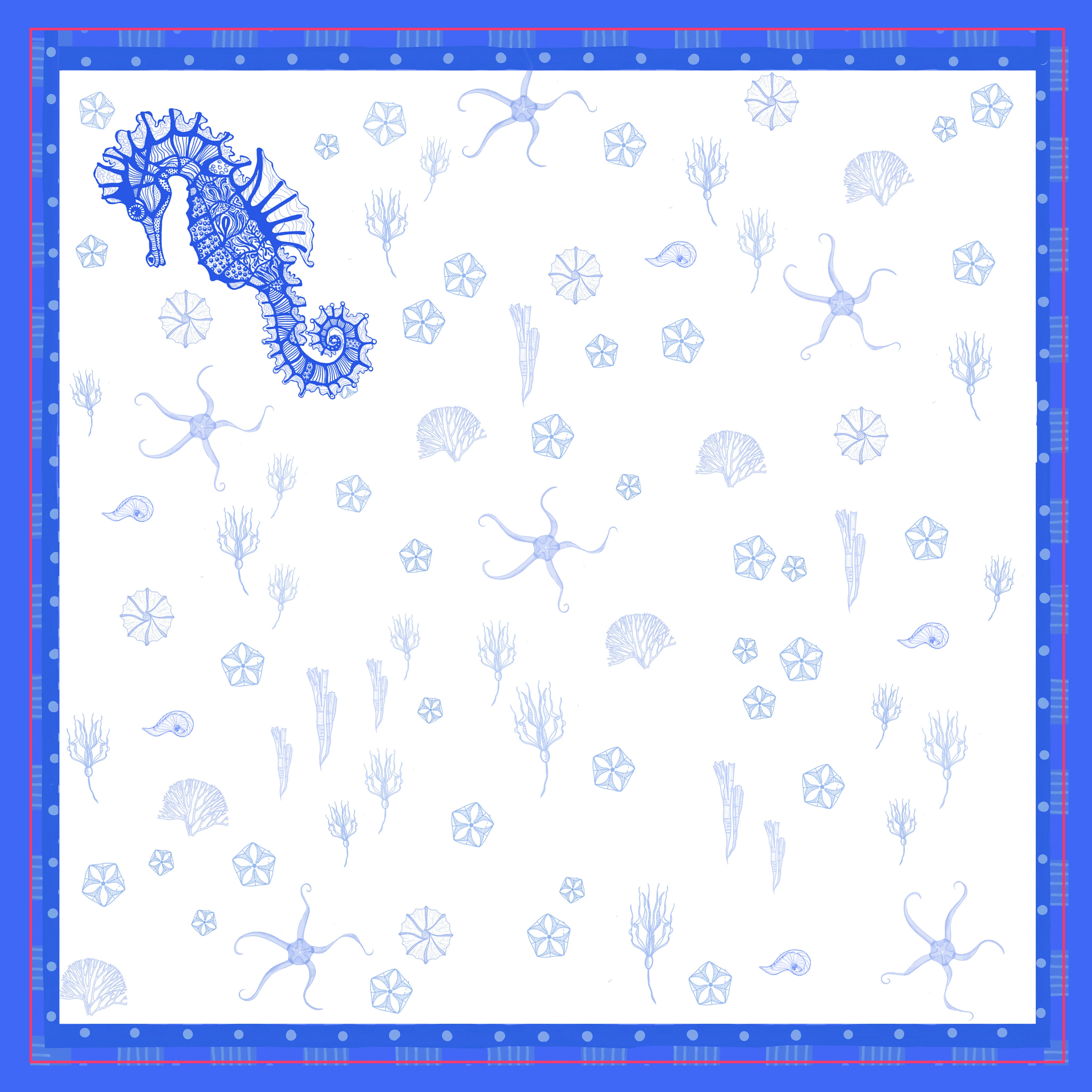 Set 4 servilletas de genero MAR