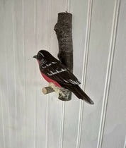 Pájaro tallado Loica