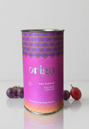 Té Orgánico de Orujo de Uva - Sabor Tradicional - Tubo Hoja Suelta