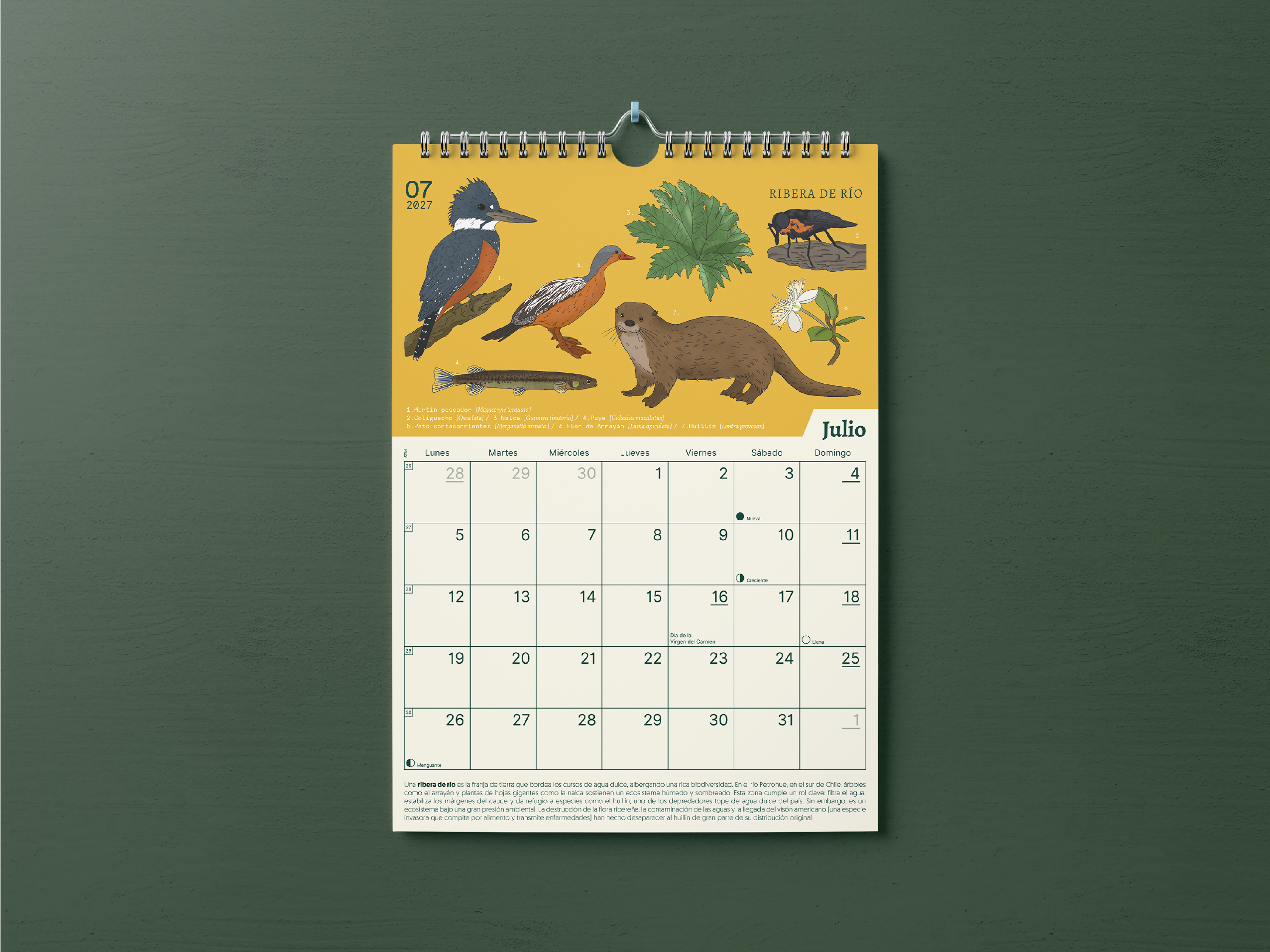 Calendario 2027 - Ecosistemas