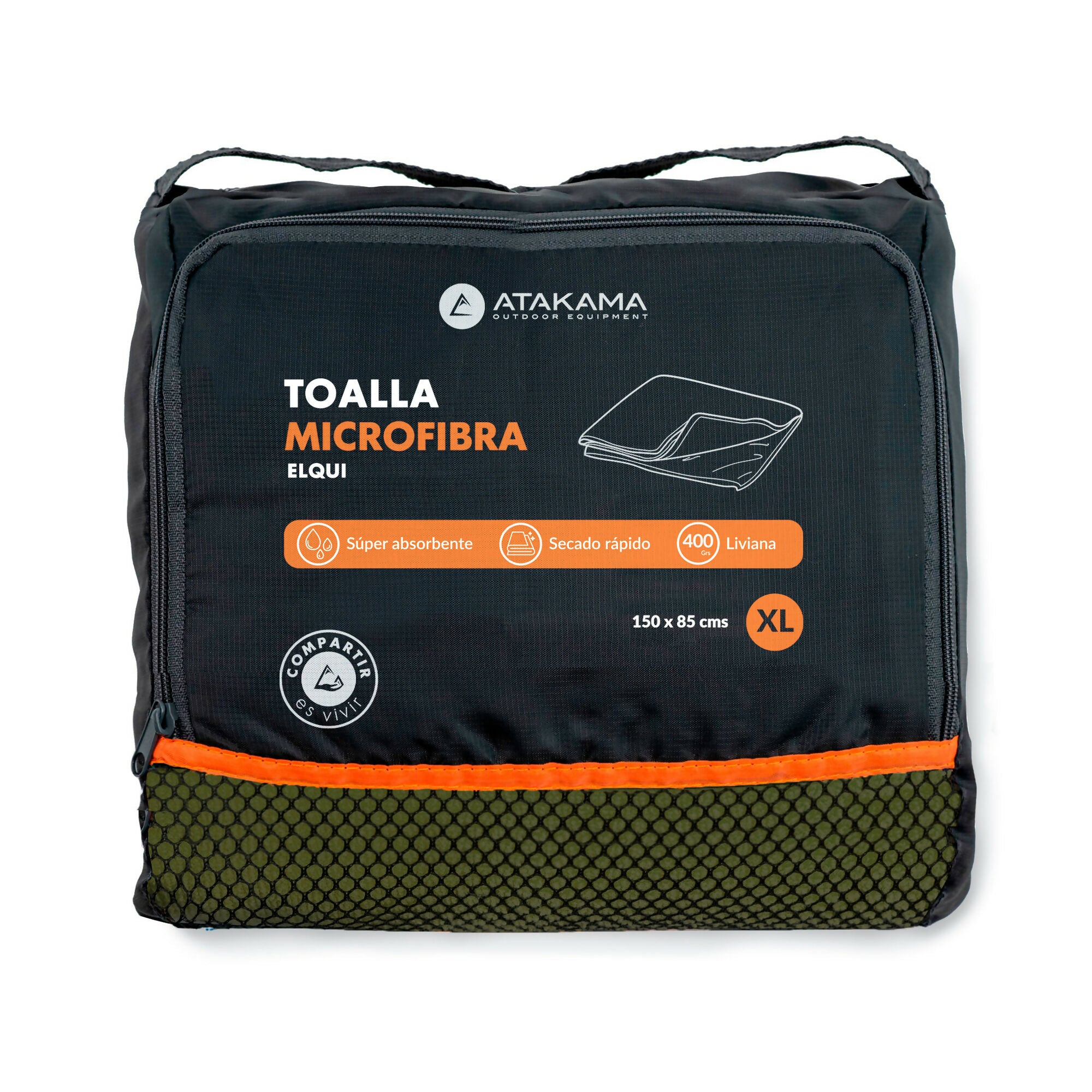 TOALLA MICROFIBRA ELQUI XL