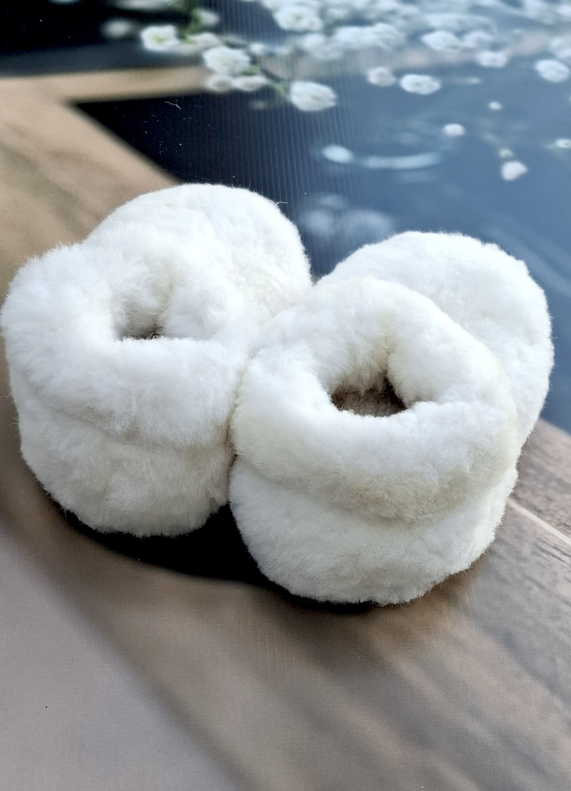 Pantufla piel de oveja