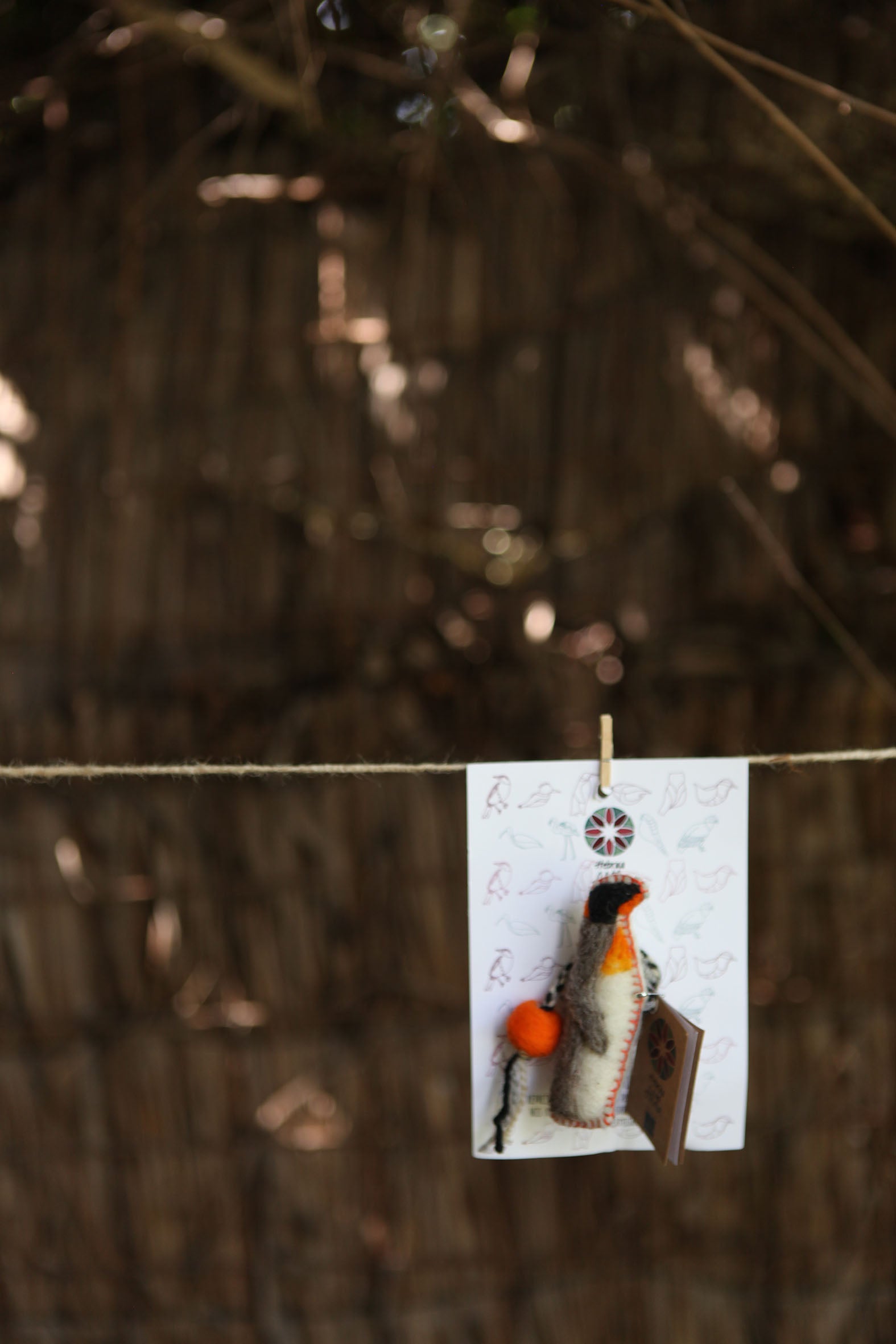 Pajarito marca libro Pinguino Blanco