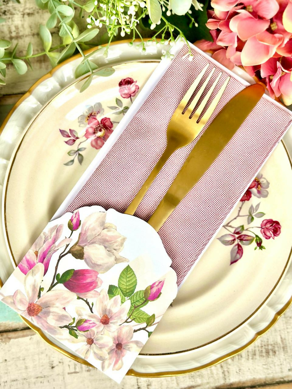 Porta Cubierto Magnolio