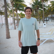 polera mc surfboards verde