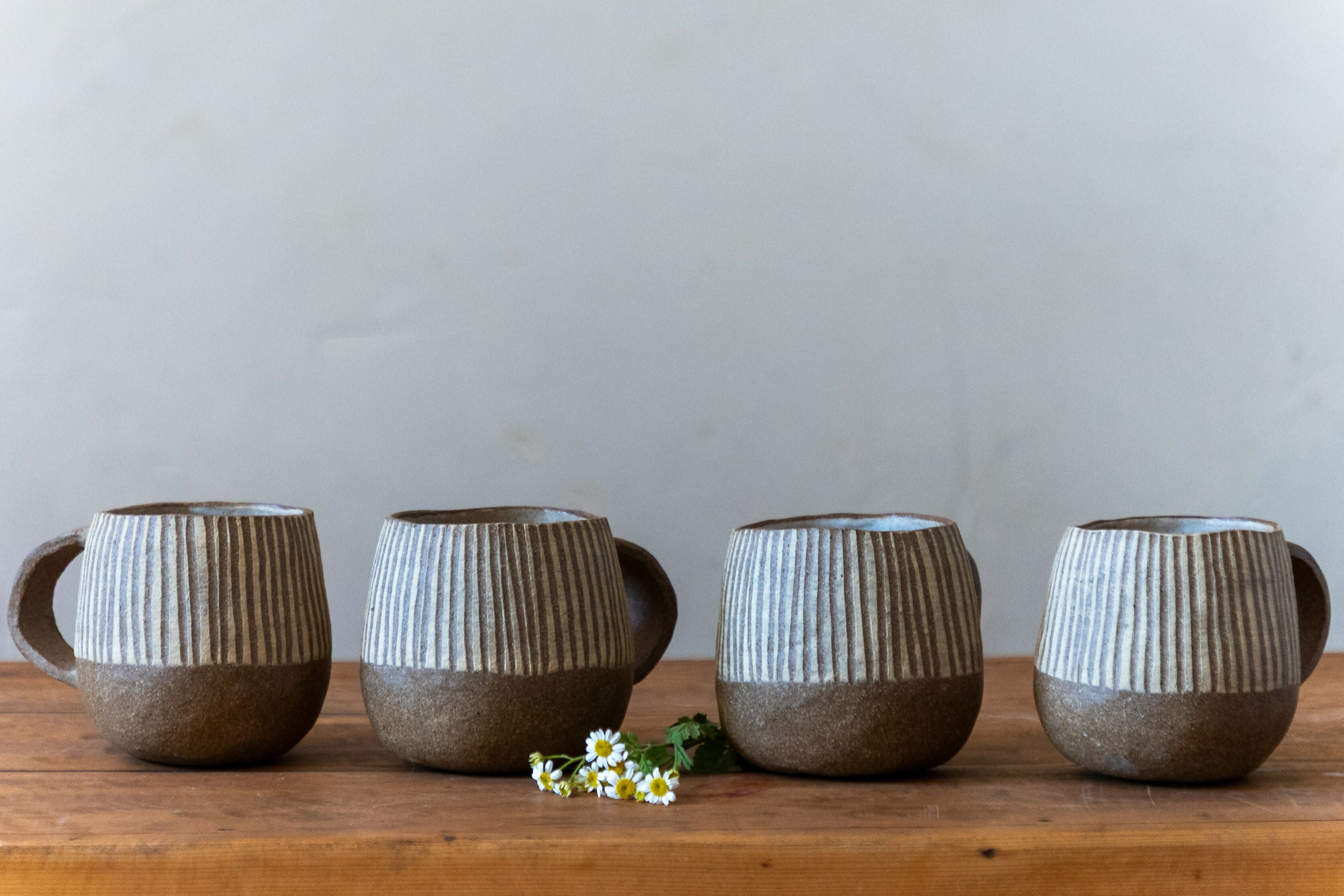 Tazón Engobe Blanco