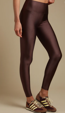Legging 7/8 Shine Puce