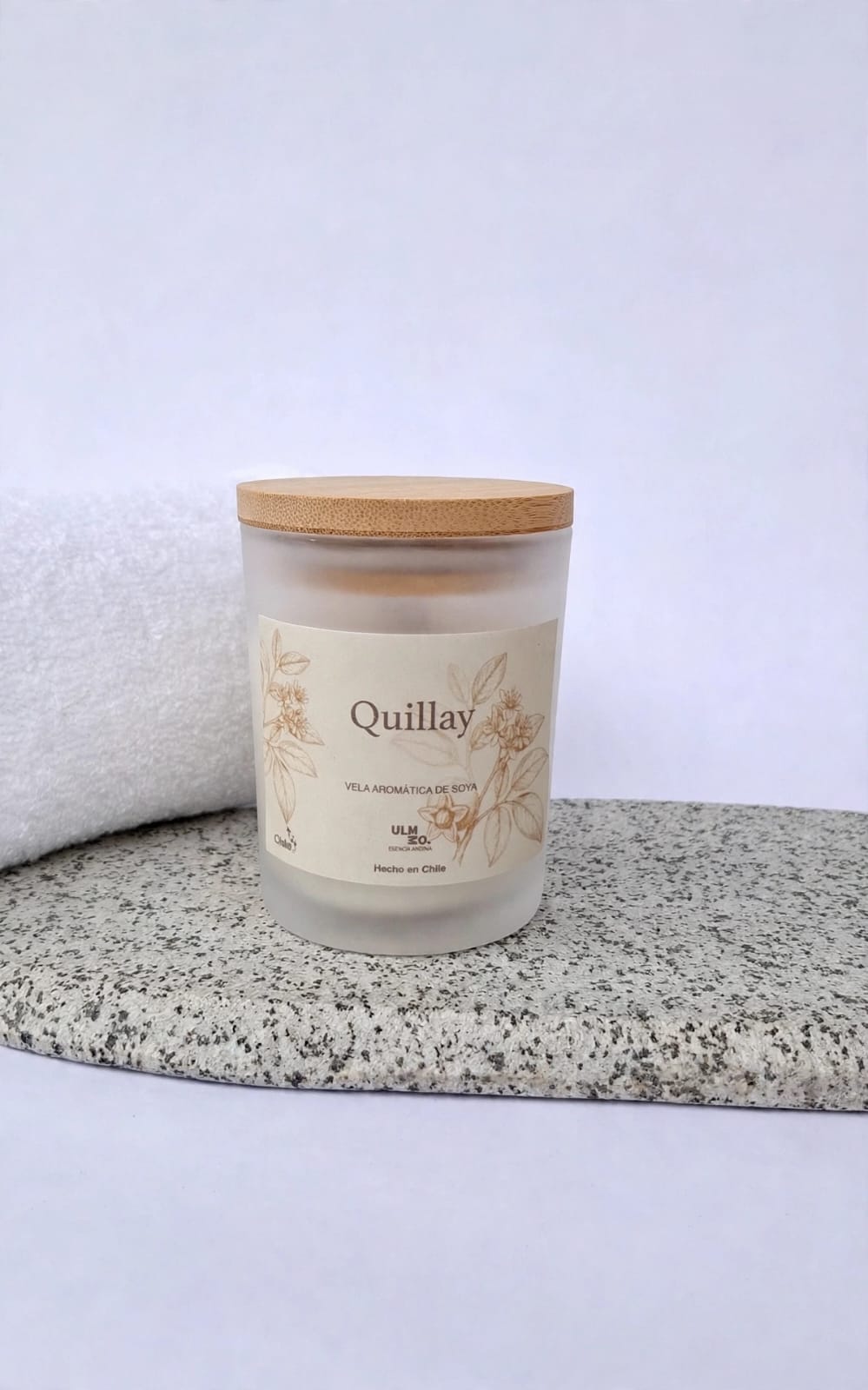 Vela de Soja Corteza de Quillay 200grs