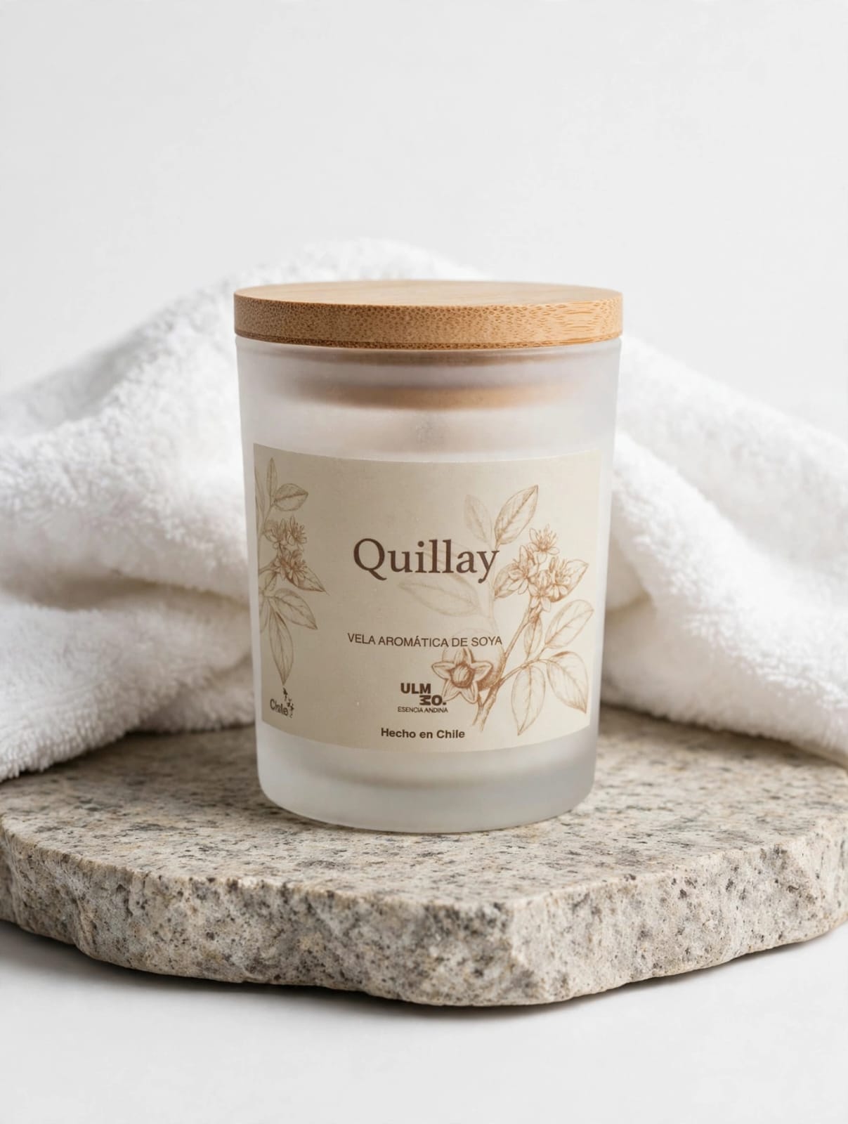 Vela de Soja Corteza de Quillay 200grs