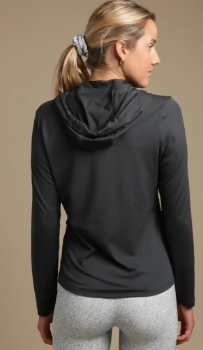 Full Zip Hoodie Black