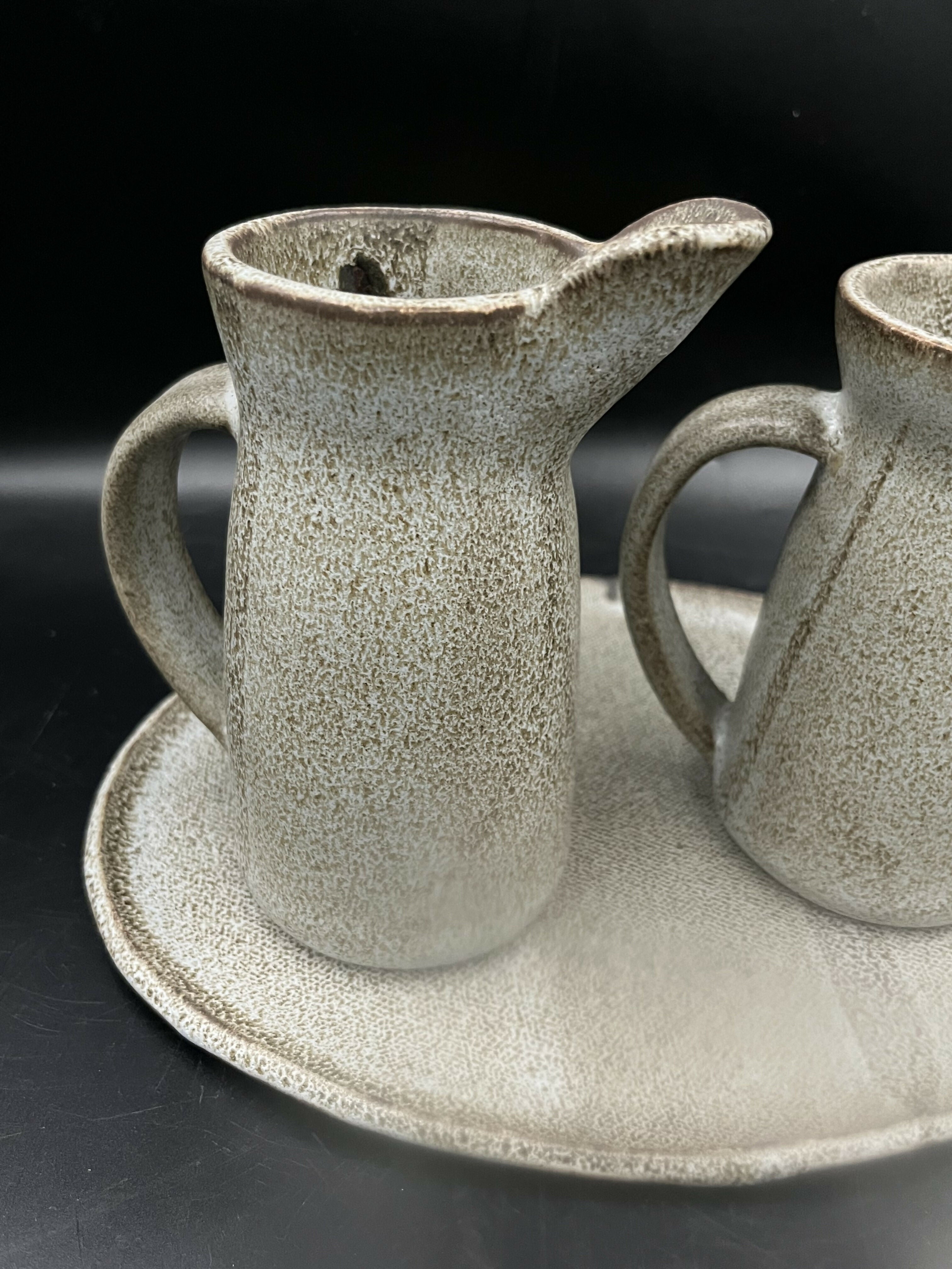 Alcuza de cerámica gres