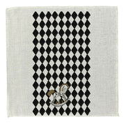 Set 4 Servilletas Cascanueces Rombo - Lino Poliester