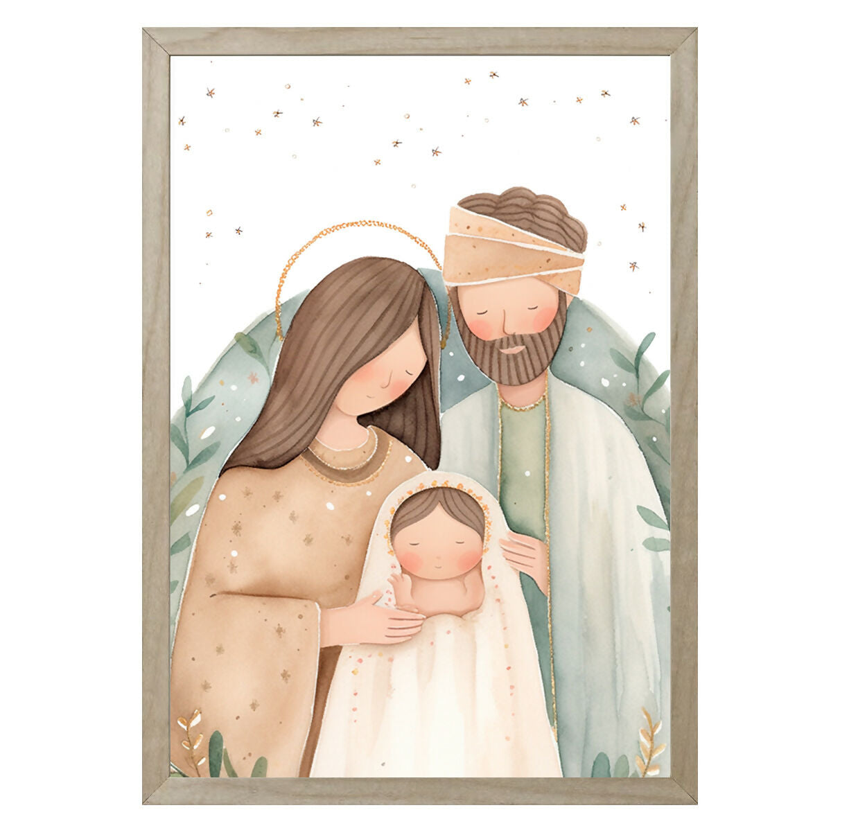 CUADRO SAGRADA FAMILIA 15x20 cm / 20x30 cm