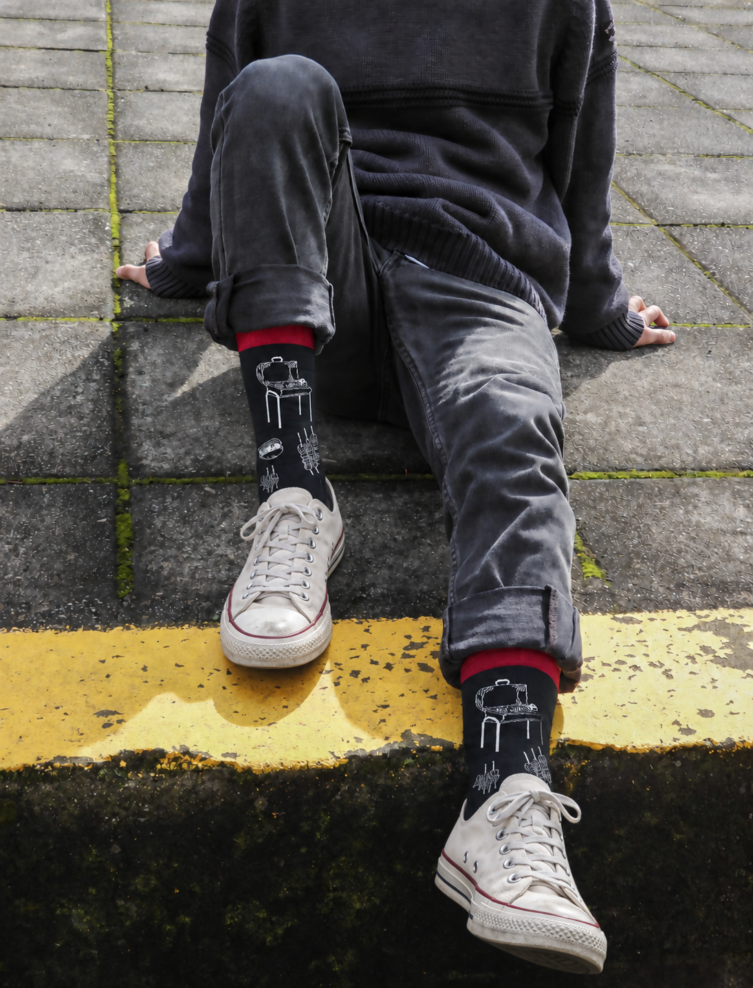 Calcetines con Diseño Parrillero