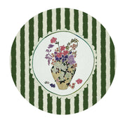 Set 4 Bajoplatos Rayas Verde