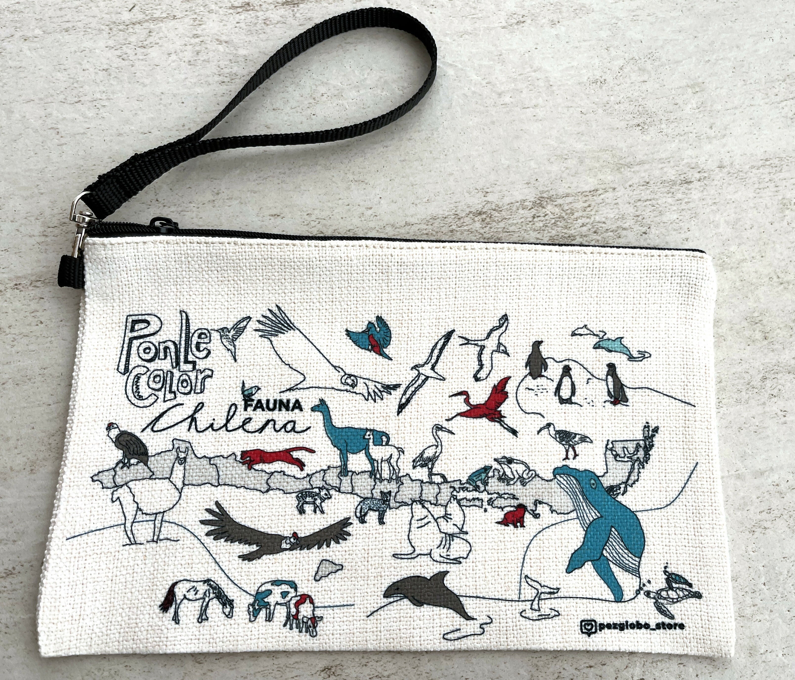 estuche fauna chilena