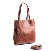 Cartera de cuero modelo SIMONE taupe