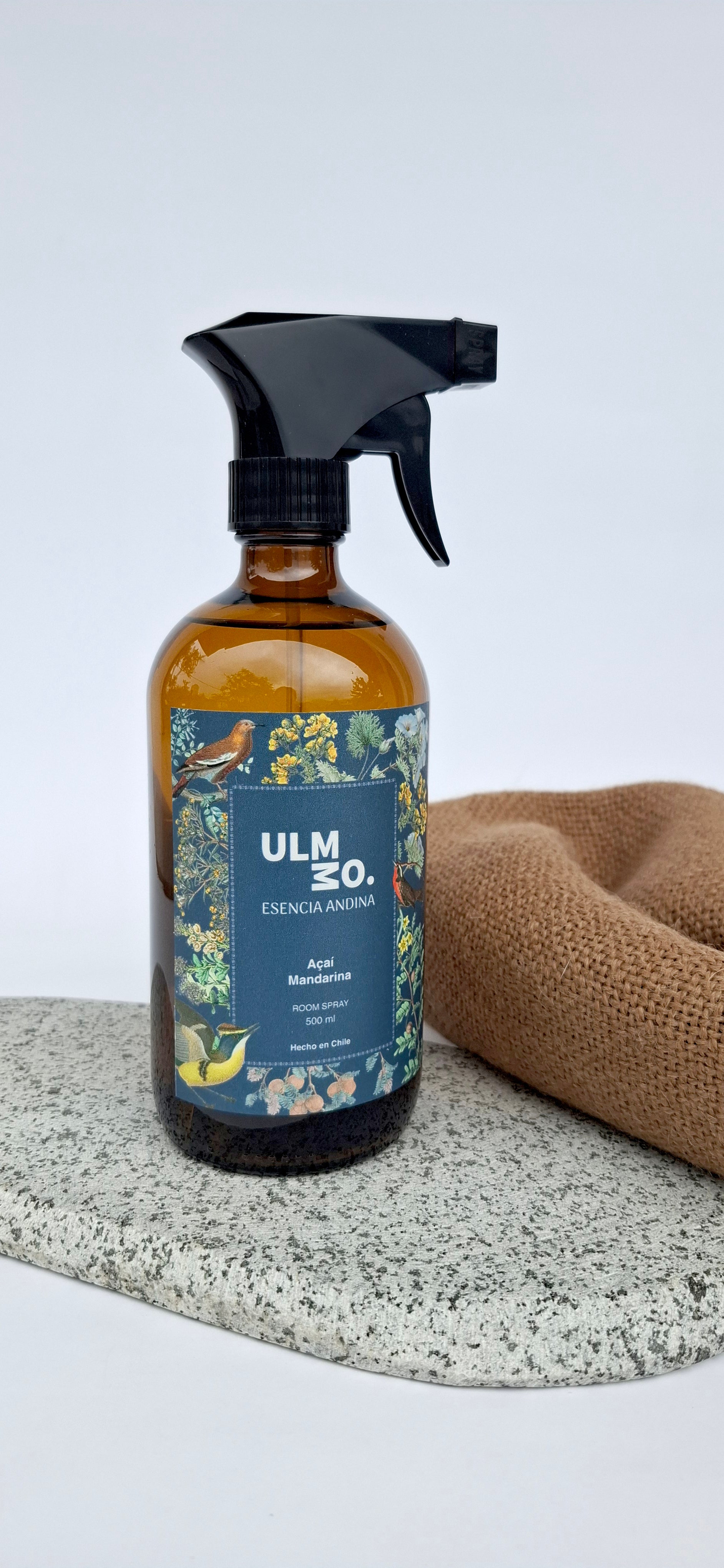 Room Spray Acai y Mandarina 500 ml vidrio