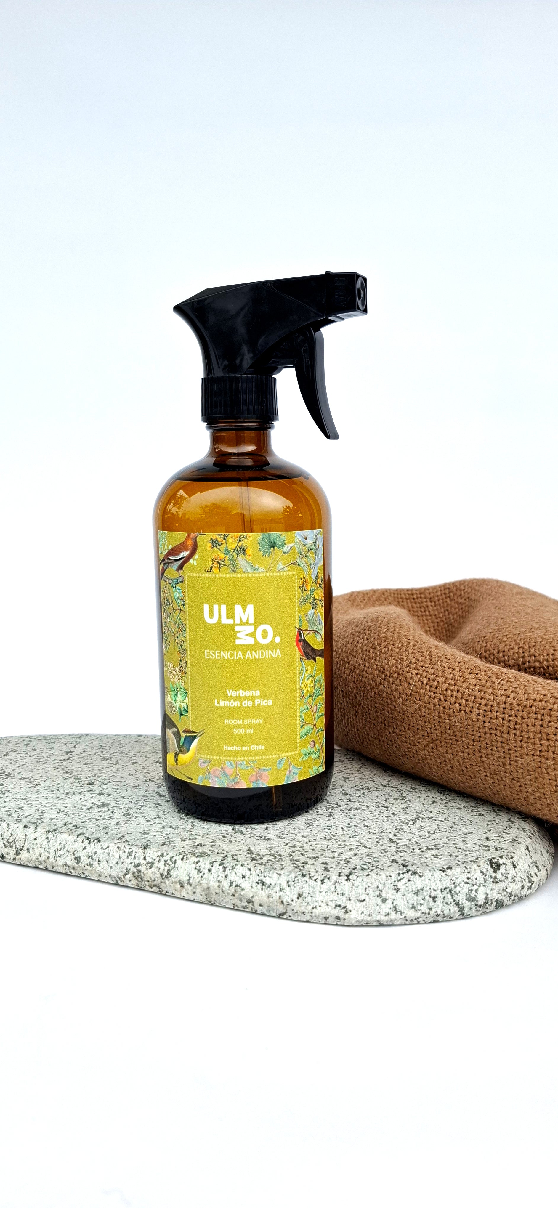 Room Spray Limón de Pica y Verbena 500 ml vidrio