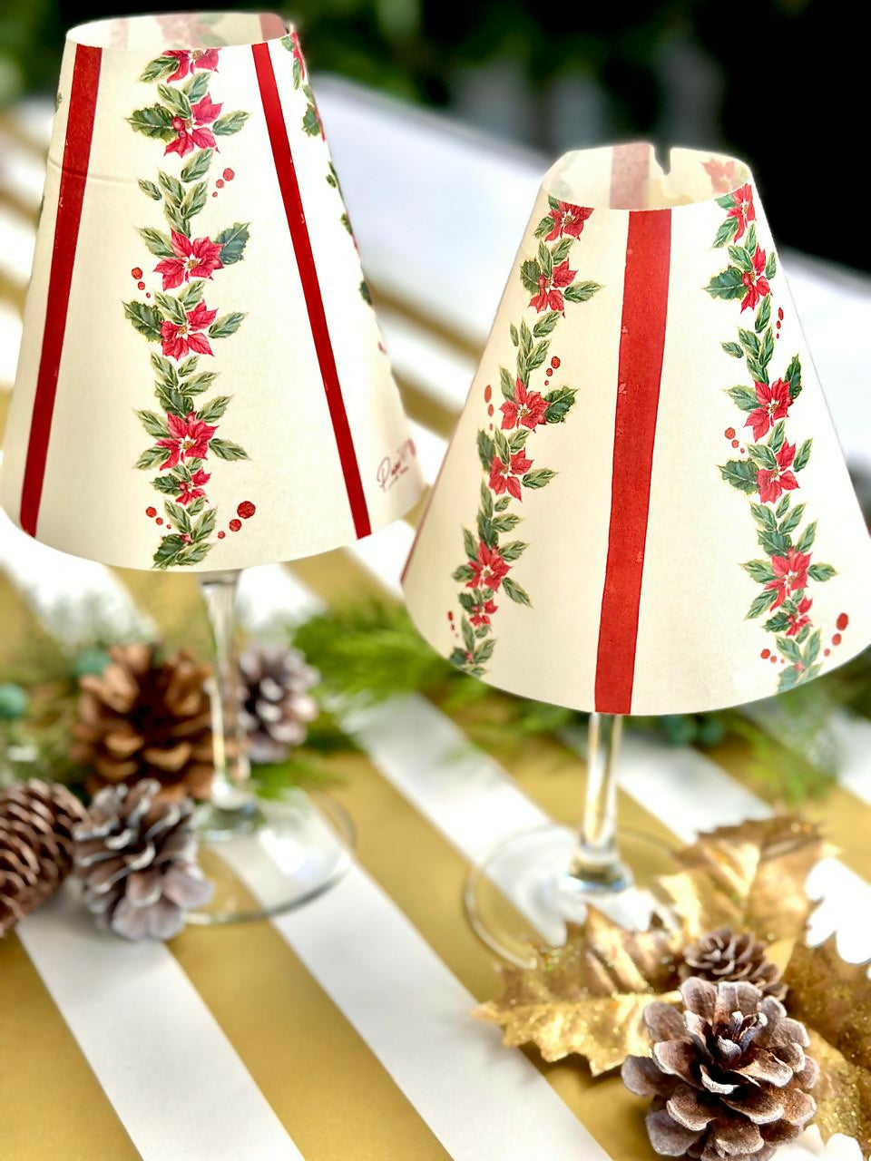 Pantallas para Copas Santa