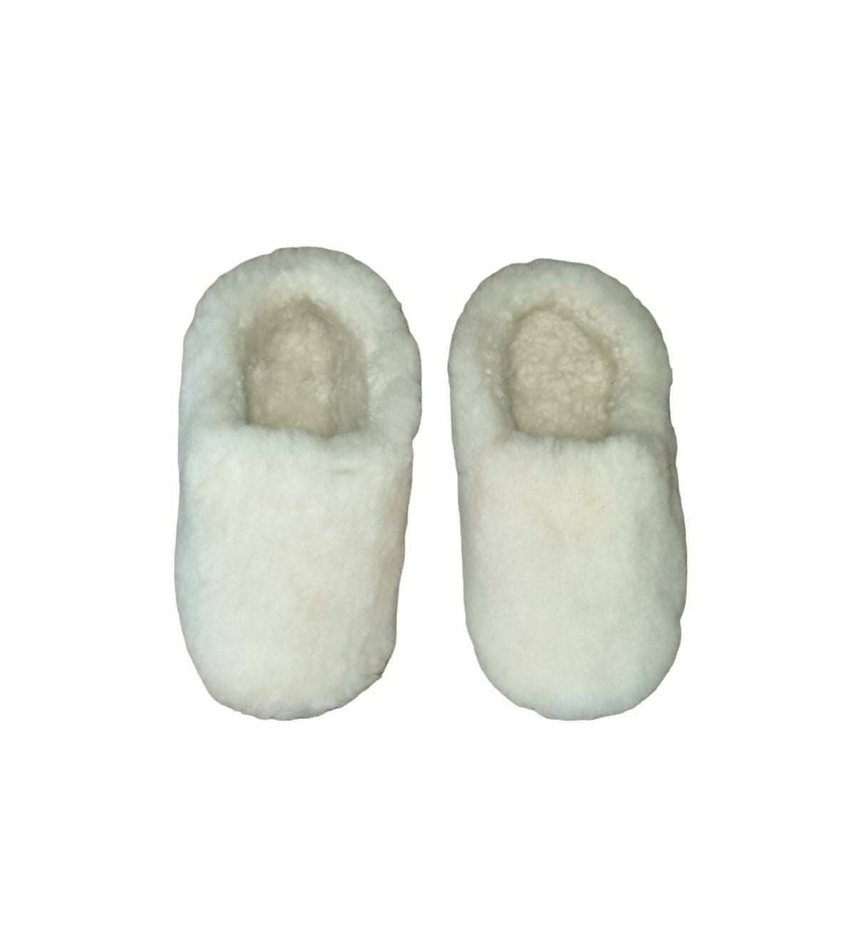 Pantuflas De Oveja Blancas Tallas Adulto Caña Baja