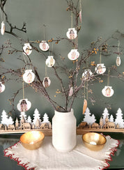 Pack conchitas Casitas de Navidad