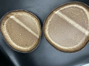 Platos de aperitivo cerámica gres