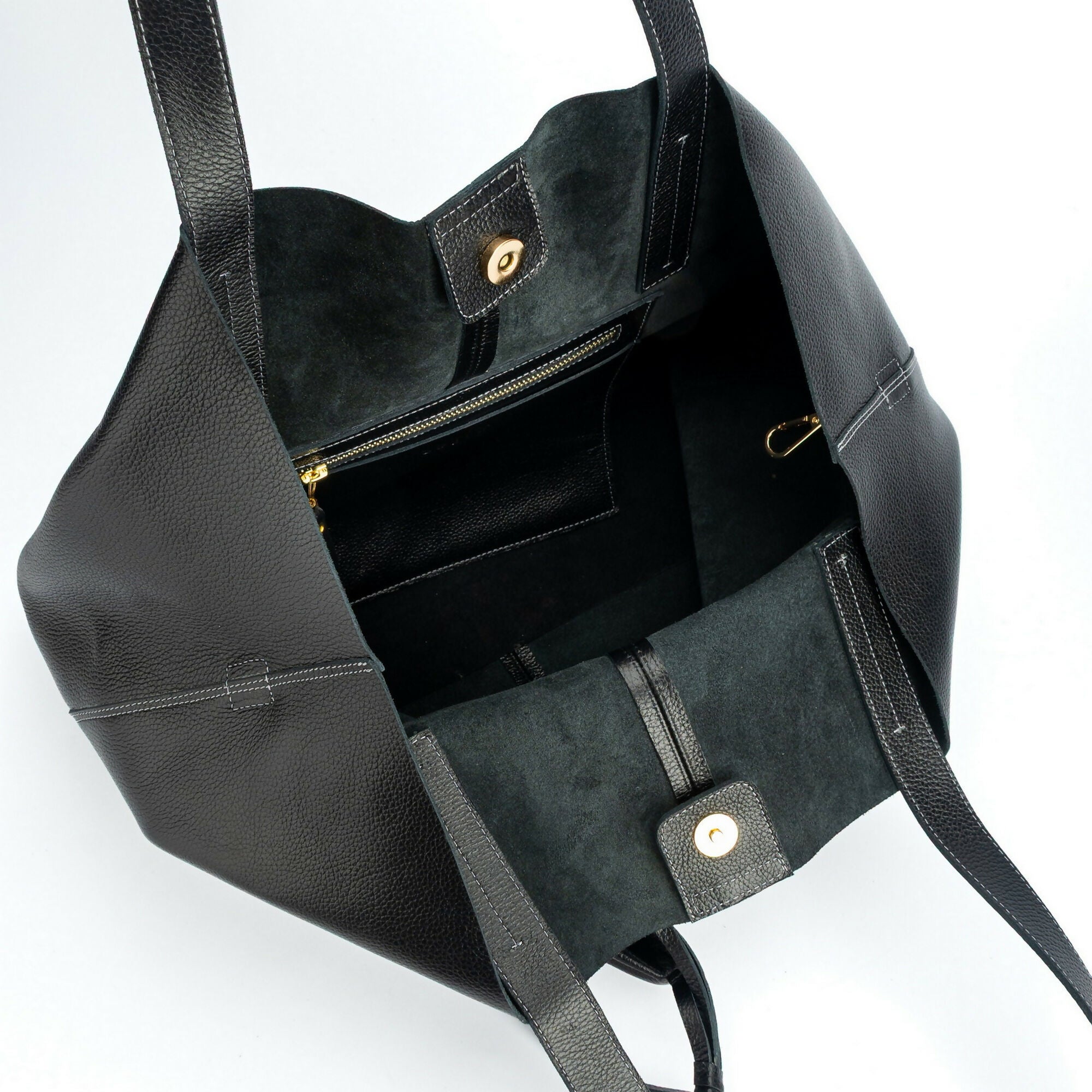 MAXI Cartera de cuero modelo ALEXANDRA