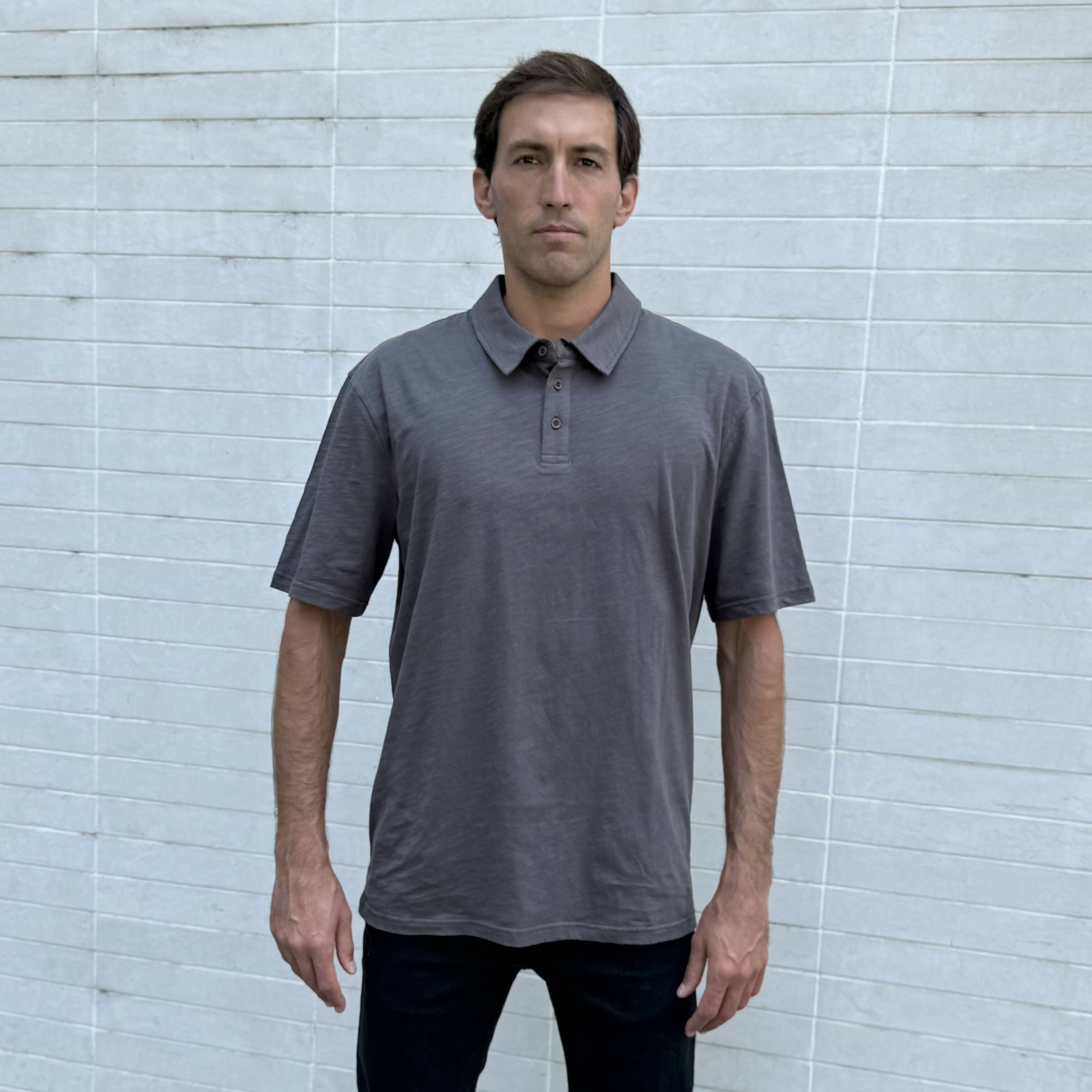 polera mc polo grafito