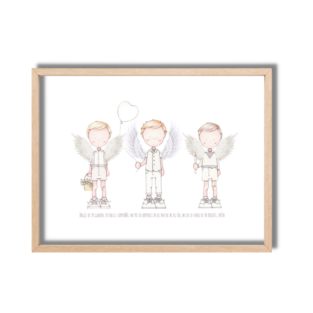 Cuadros de Trio de Ángeles