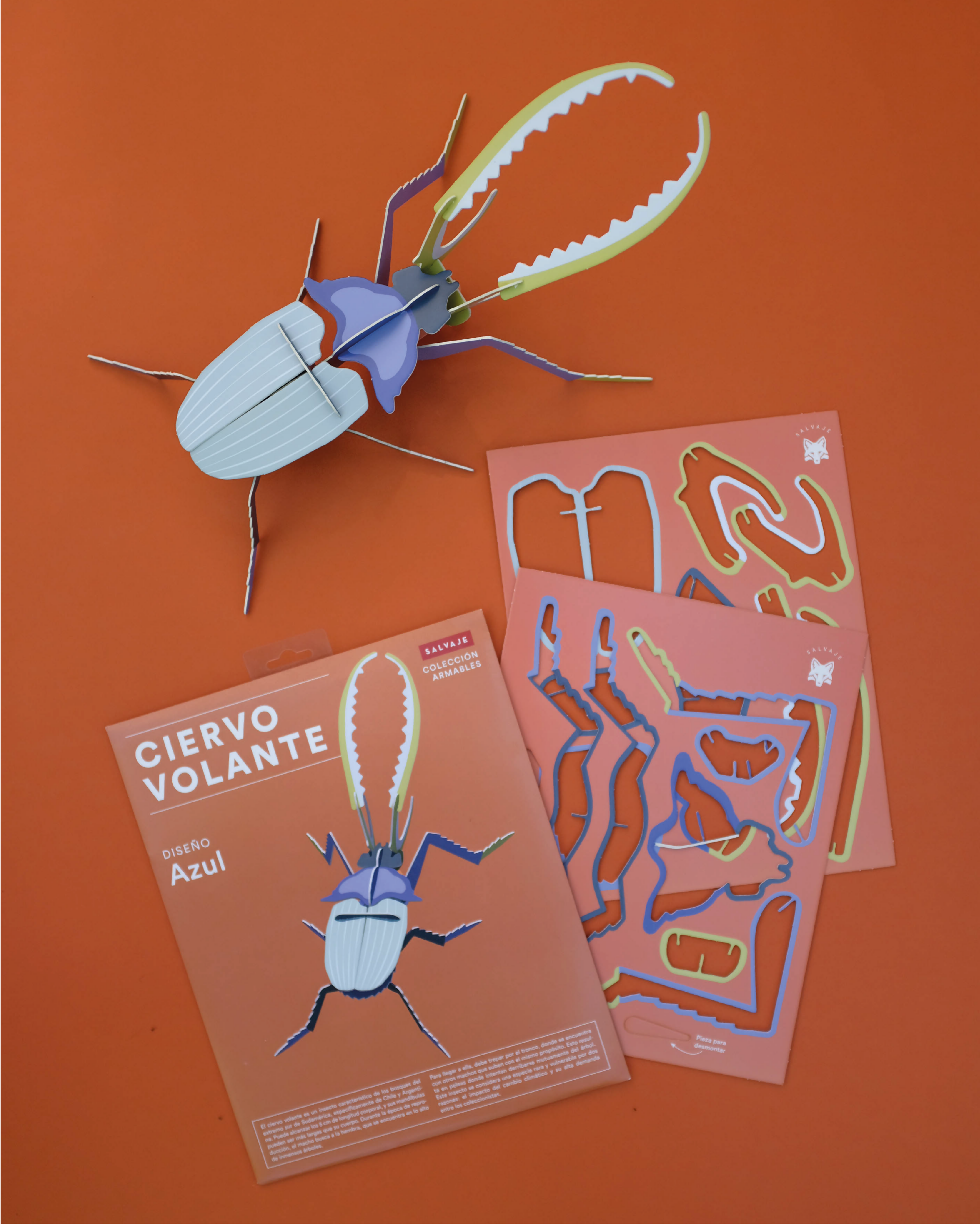 Ciervo volante para armar