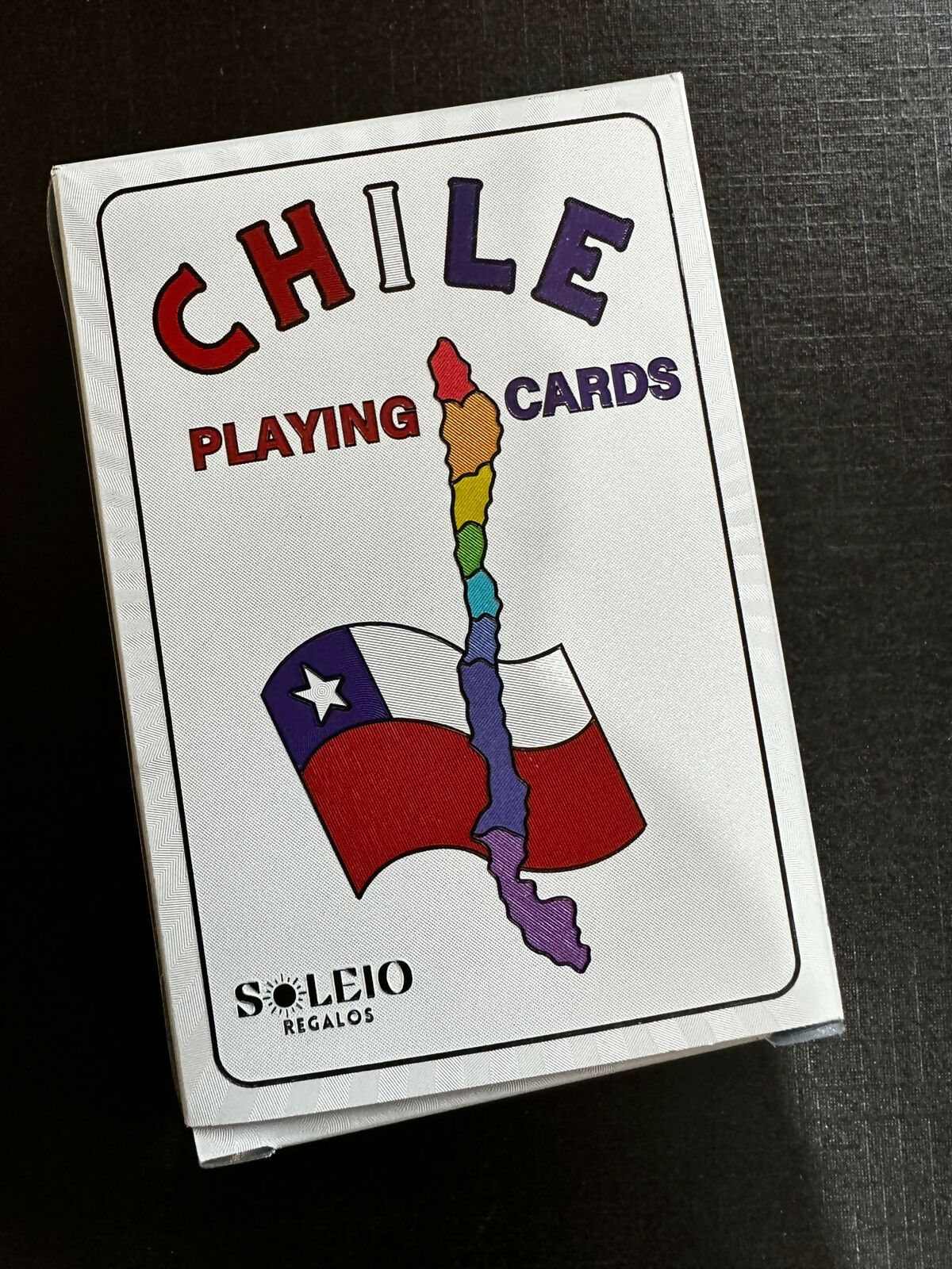 Mazo de Naipes Chile plastificados PET reciclado