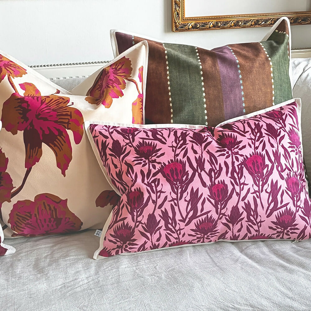 Cojín Pink Fall - 60 x 60