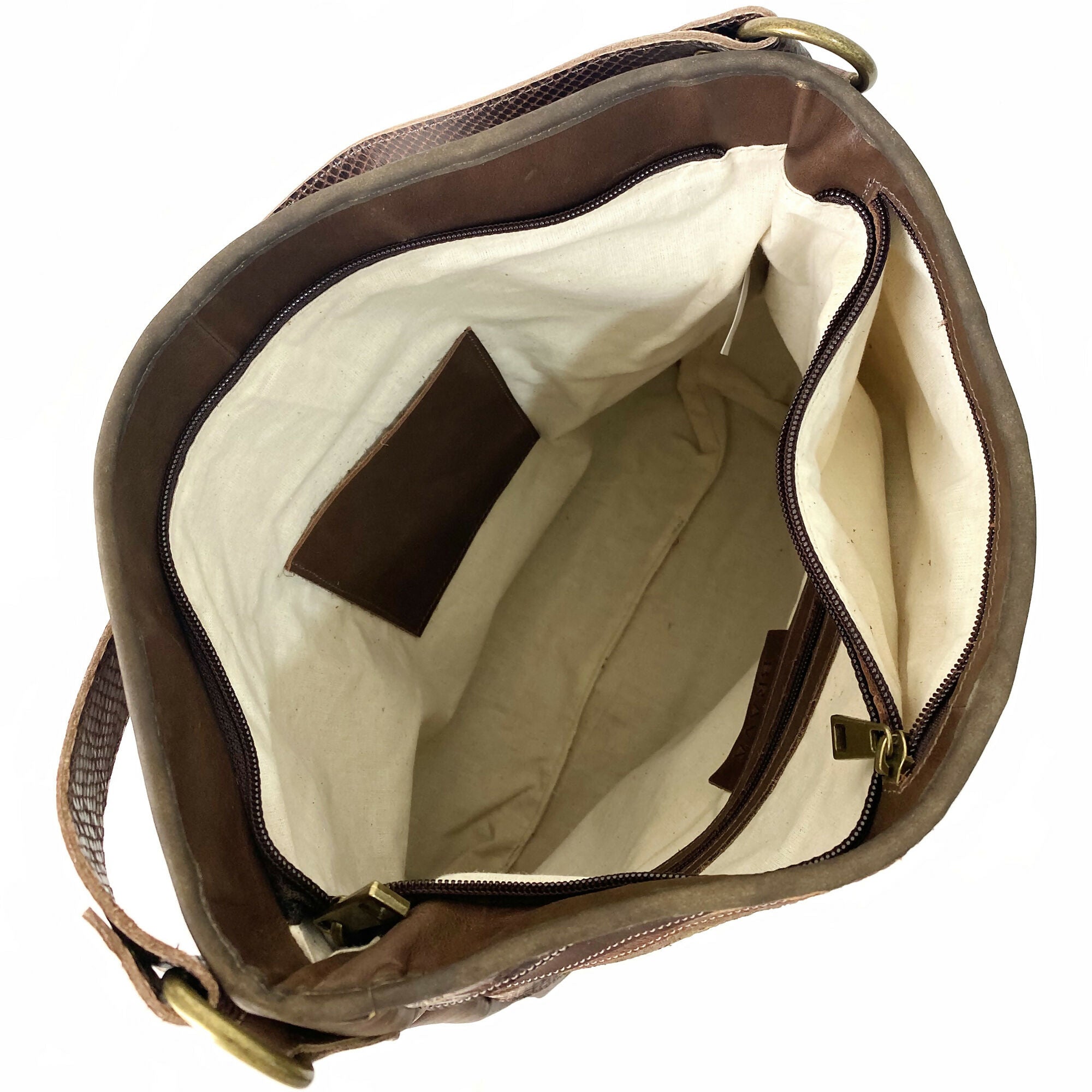 Cartera de cuero modelo GRETA