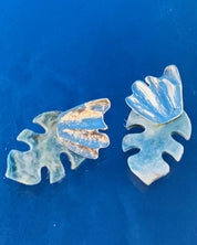 Pendientes OLAS en Plata y Tapas de plástico recicladas